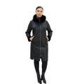 Ultimate Shearling Coat for Women – Luxury Genuine Lambskin Sheepskin Jacket with Hood / Handmade Warm Winter Coat XS–4XL